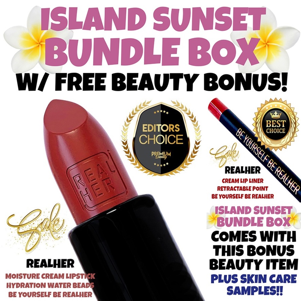 BUNDLE Realher Creme Lipstick & Lip Liner Be Yourself Be Realher